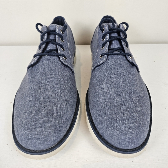 Timberland Men`s Woodhull Denim Canvas Oxford Dress Casual Shoe Sz 12 - Picture 5 of 14